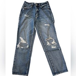 PacSun Distressed Mom Jeans